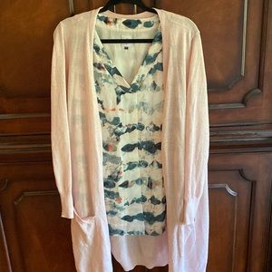 Cabi Gelato Top and Halogen Cardigan